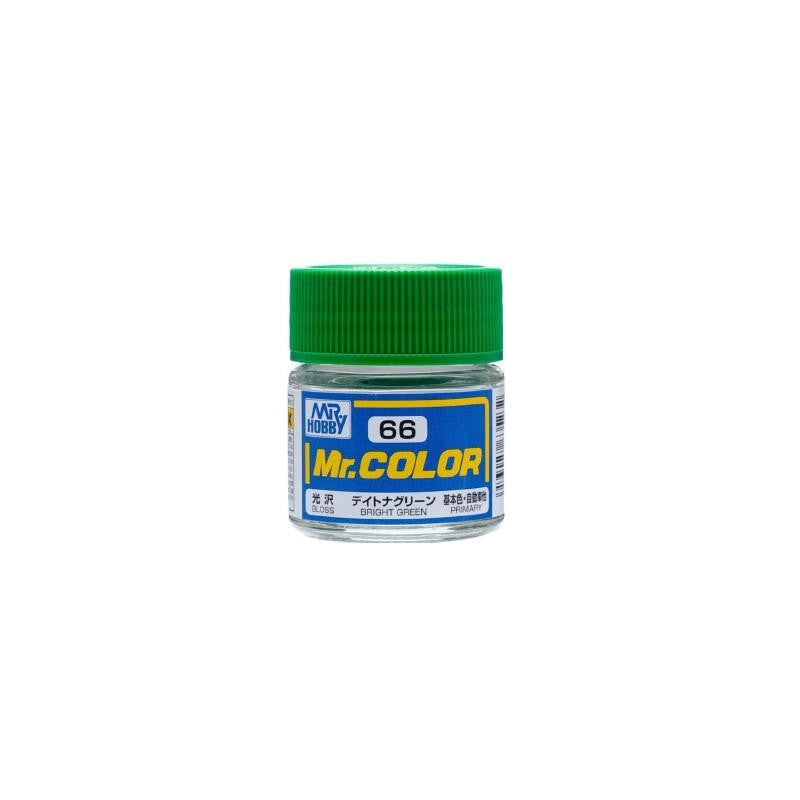 Gunze Sangyo Gloss Bright Green Mr.Color 10ml C066
